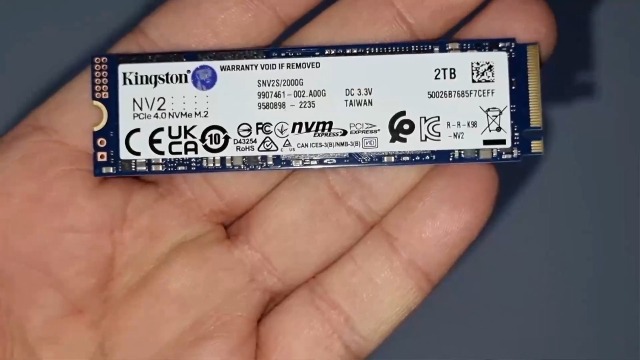 Watch Kingston NV2 2TB PCIe 4.0 NVMe SSD on Amazon Live