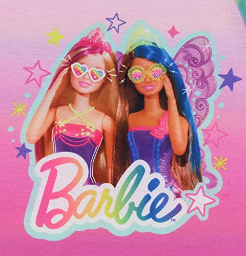 INTIMO Barbie Girls' Doll Magic Fairy Characters Stars Nightgown Sleep Pajama Shirt2