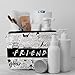 CLHHM Friends TV Show Merchandise Makeup Bag Smiling Friends Merch Cosmetic Bag TV Show Gifts for Women Fans Sister Birthday Friendship