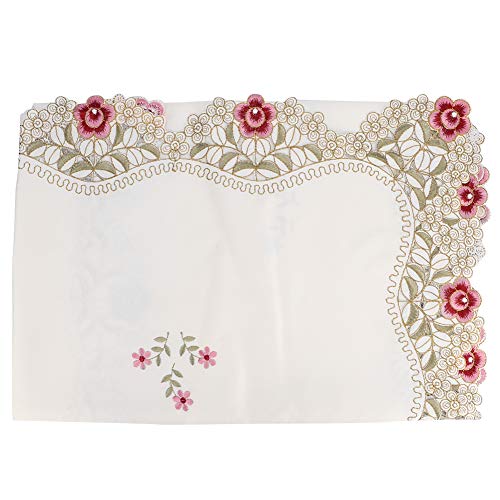 Joyzan JOYZAN70R8W3XDHS-01 Flower Embroidered Tablecloth thumb #4