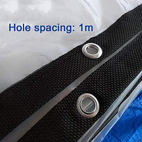 Lona de polietileno transparente para proteger tu terraza y plantas en invierno 6