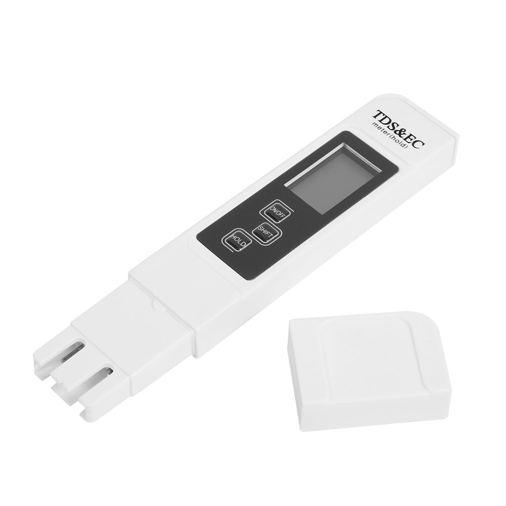 Tester Acqua Digitale TDS 3-in-1 - Misura PH, Temperatura E Conducibilità, Per Acquari, Piscine, LCD - Foto 2