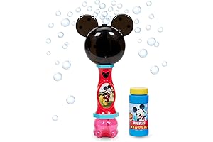 Little Kids' Musical Bubble Wand with Lights and Sounds for Toddlers, Featuring...
