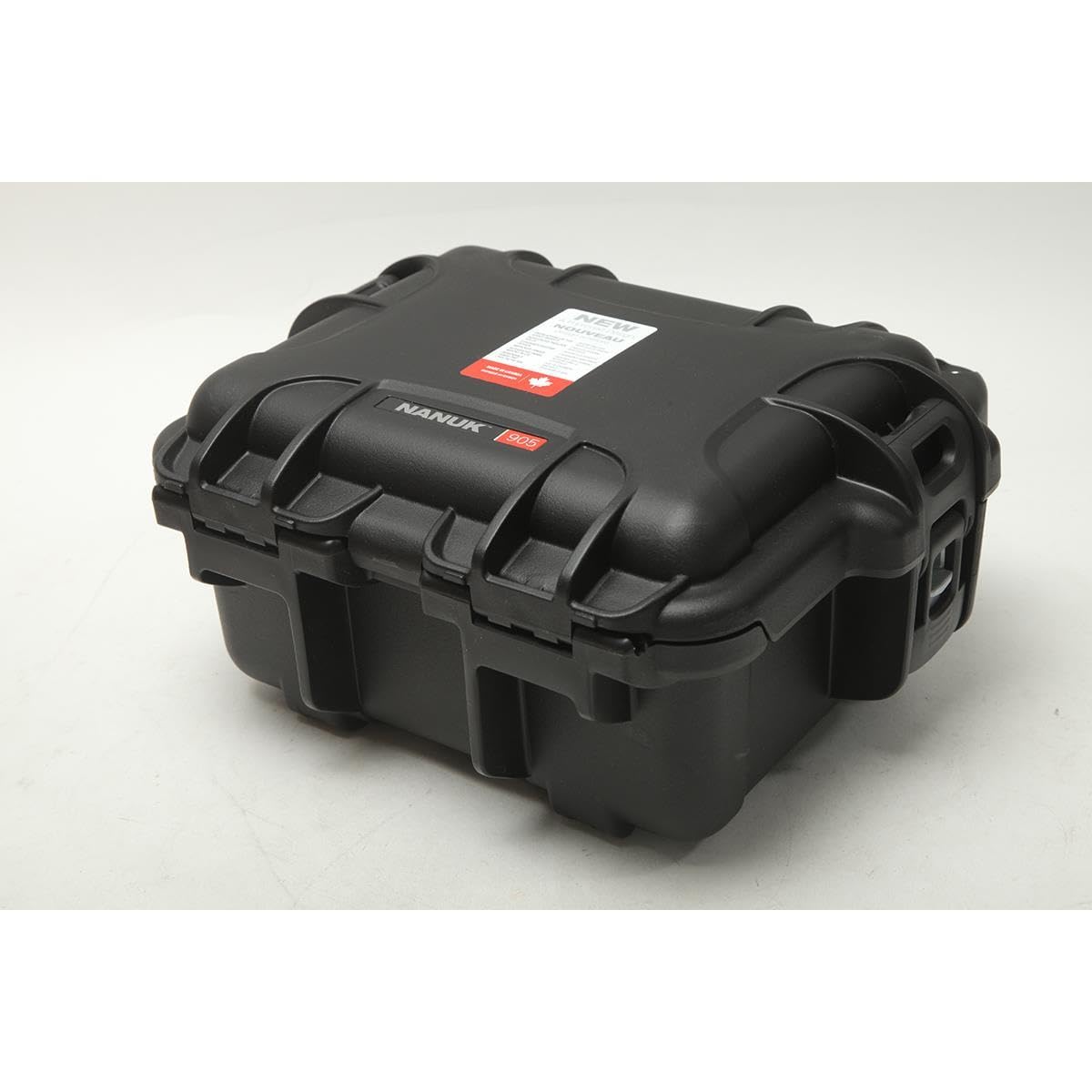 Nanuk 905 wasserdichter Hartschalenkoffer mit Schaumstoffeinlage für RodeLink Wireless Kit, Schwarz