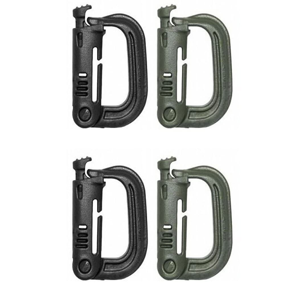 Wudaizhi As Shown Webbing Carabiner Backpack Strap Clip Kit Travel Bag Belt Clasp Outdoor Bushcraft Hang Camp Attach