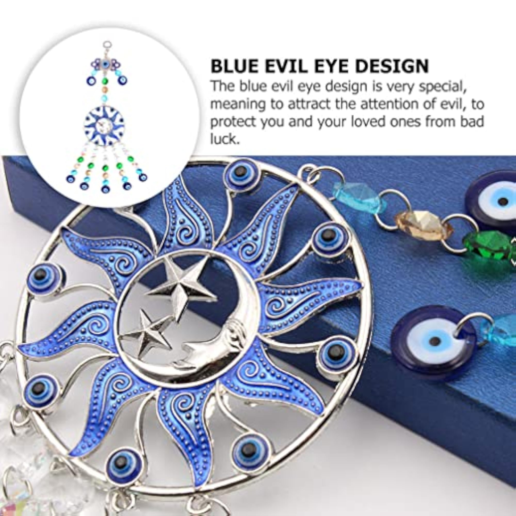 Metal Dream Catcher Turkish Devil Eye Wall Hanging Decor