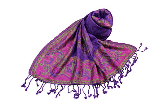 Étole viscose SHANKARA N34 idéale pour vos soirées de mi-saison