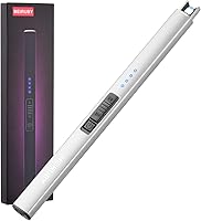 Vista 12 de MEIRUBY Encendedor Eléctrico de Velas, Regalos para Rellenos de Medias de Navidad para Mujeres Mamá Hombres Esposa Hermana, Encendedor USB de Arco