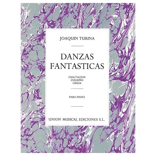 Joaquin Turina: Danzas Fantasticas. Partituras para Piano
