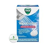 Vapores Relaxantes Vick VapoBanho 3 Unidades