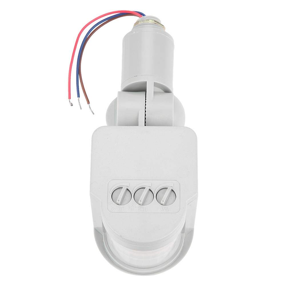 LED Outdoor 90 250V 180 Degree Security Infrared PIR Motion Sensor