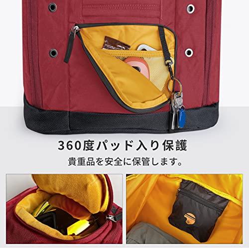 Unigear SKI-MOGUL スキーブーツバッグ-60L 完全にパッド入
