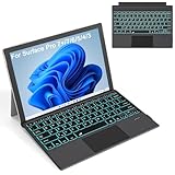 Suejezt Surface Pro 3 Keyboard -Type Cover for Surface Pro 7 Plus 7/6/5/4/3, 7 Color...