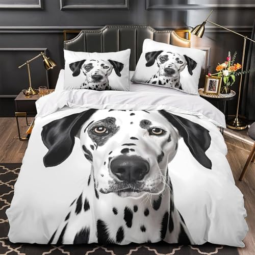 Housse de couette teckels imprimé 3D en microfibre super douce avec zip - 2