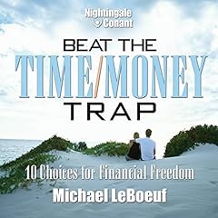 Diseño de la portada del título Beat the Time/Money Trap