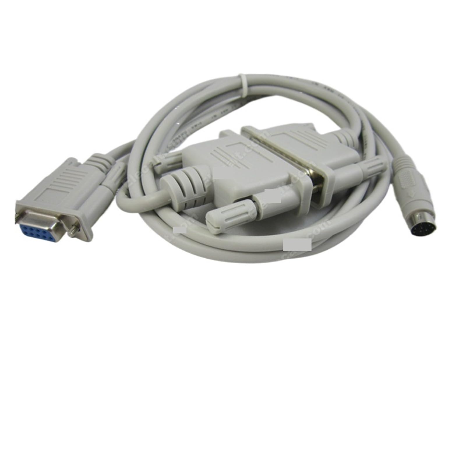 Cable PLC Adaptador de PLC FX-232AWC-H Cable de programación de PLC con Interfaz RS232 for la Serie FX3UC con indicador de comunicación