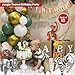 Fun Express Inflatable Animals Safari Jungle Party Decorations - 12 Pack Zoo Animal Inflatables for Birthday Baby Shower | Premium Vinyl Construction for Indoor Outdoor Events | Kids Party Favors