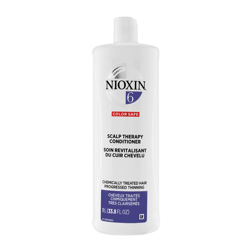 Nioxin Scalp Therapy Conditioner for Medium or Coarse Hair System 6 Natural Hair 33.8 Ounce