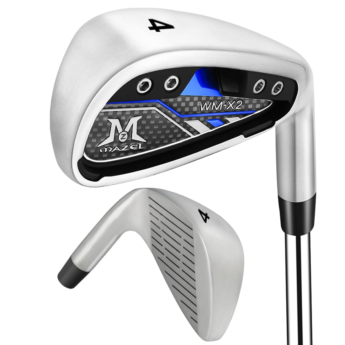 MAZEL Mens Golf Iron Club Singolo 1,2,3,4,7 Ferro CNC Fresato Albero in Acciaio Golf