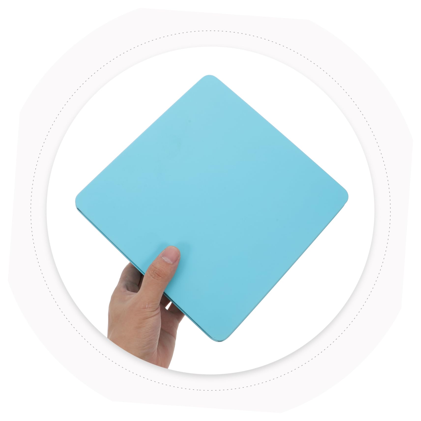 Happyyami Square Metal Storage Box Large Tinplate Container with Lid for Cookies Snacks Tea Candy Space-saving Home Organization