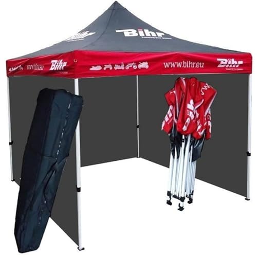 Bihr - Tonnelle Tente De Paddock Home Track 3X3M avec 3 Cloisons Amovibles