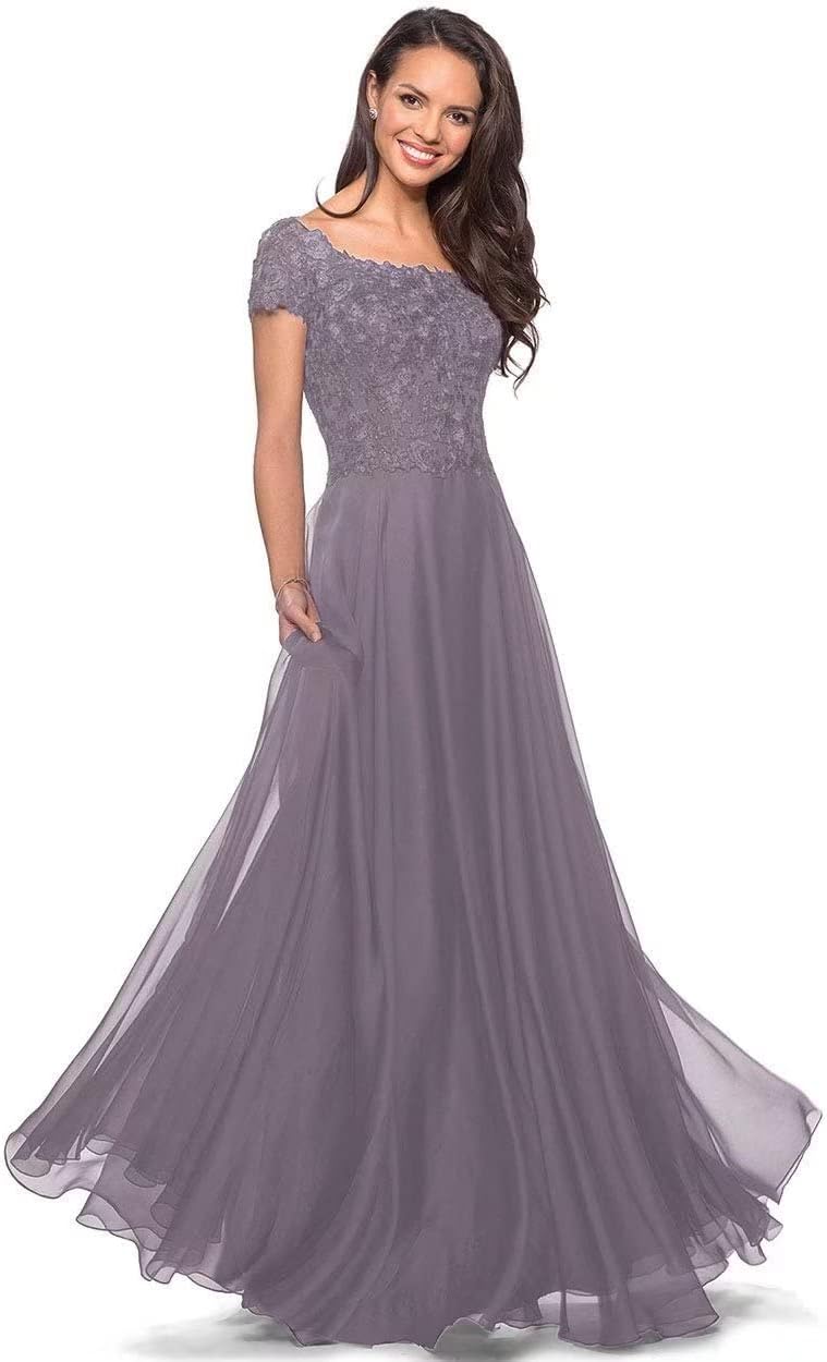 Chiffon Wisteria Mother of The Bride Dresses Lace Lebanon Ubuy