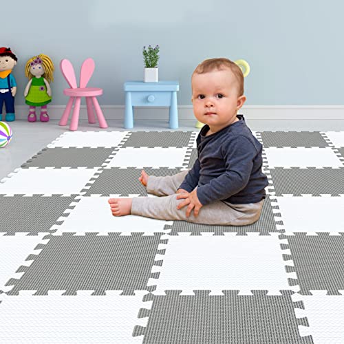 Yostrong® Puzzlematte Baby für Krabbelmatte Spielmatte Sportmatte...