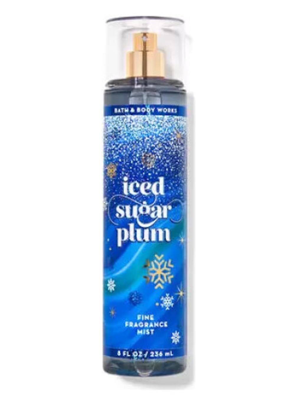 Bath & Body Works Gingham Gorgeous Fine Fragrance Mist, Body Spray & Perfume for Women, Long-Lasting Personal Fragrance – Pink Strawberries, Peony Blooms, and Peach Nectar Scent, 8 fl oz - 1 Pack: Iced Sugar Plum