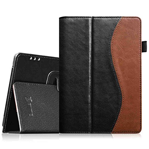 Fintie Folio Case for Fire HD 7 Tablet (2014 Oct Release) - Slim Fit Leather Standing Protective Cover with Auto Sleep/Wake Feature (Will only fit Fire HD 7 4th Generation 2014 Model), Dual Color