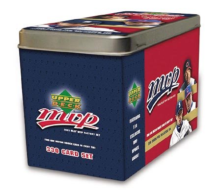 Upper Deck Ensemble de baseball MVP 2003 album et boite authentique