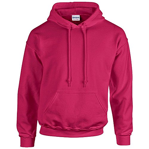 Preisvergleich Produktbild Gildan Unisex Kapuzenpullover 'Heavy Blend' / Heliconia, 4XL