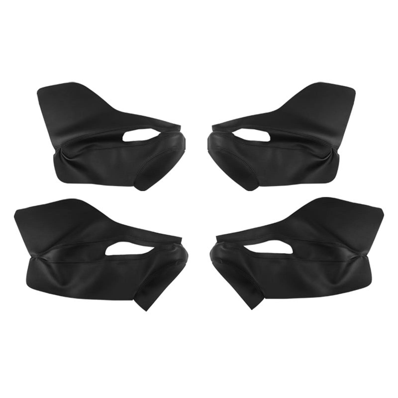 4 pz/set In Pelle Morbida Auto Porta Bracciolo Pannello Copertura Della Pelle Sticker Trim, Misura per Jeep Renegade 2015 2016 2017