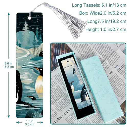 Marque-pages pingouin pour accompagner vos lectures du soir - 2