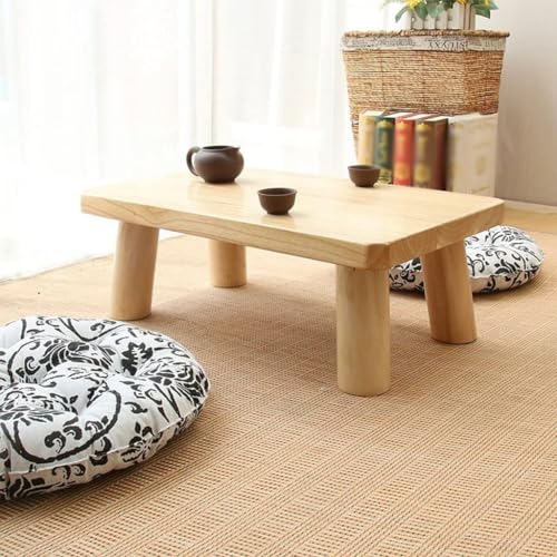 Table basse style japonais vintage salon table basse rectangulaire beige
