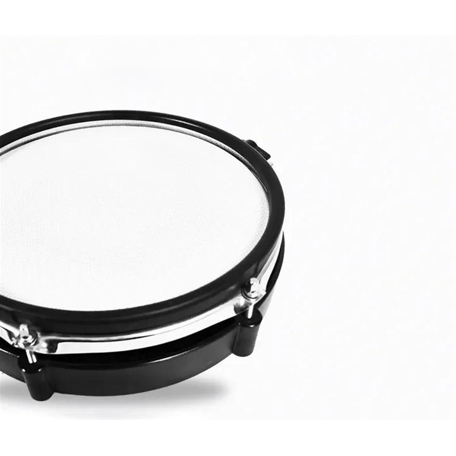 Kit di batteria elettronica con pelle in mesh e pelle in gomma, set di batteria elettronica a percussione con rack per batteria in ferro super solido e durevole, set di batteria elettronica prof
