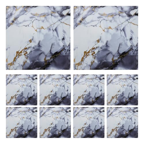 Paneles de Espuma PVC Impermeables con Diseño de Mármol en Pack de 10 2