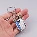Kbtany AOT Wings of Freedom Charm Keychain - Shingeki No Kyojin Chain - Anime Gifts for Men Women and Fans
