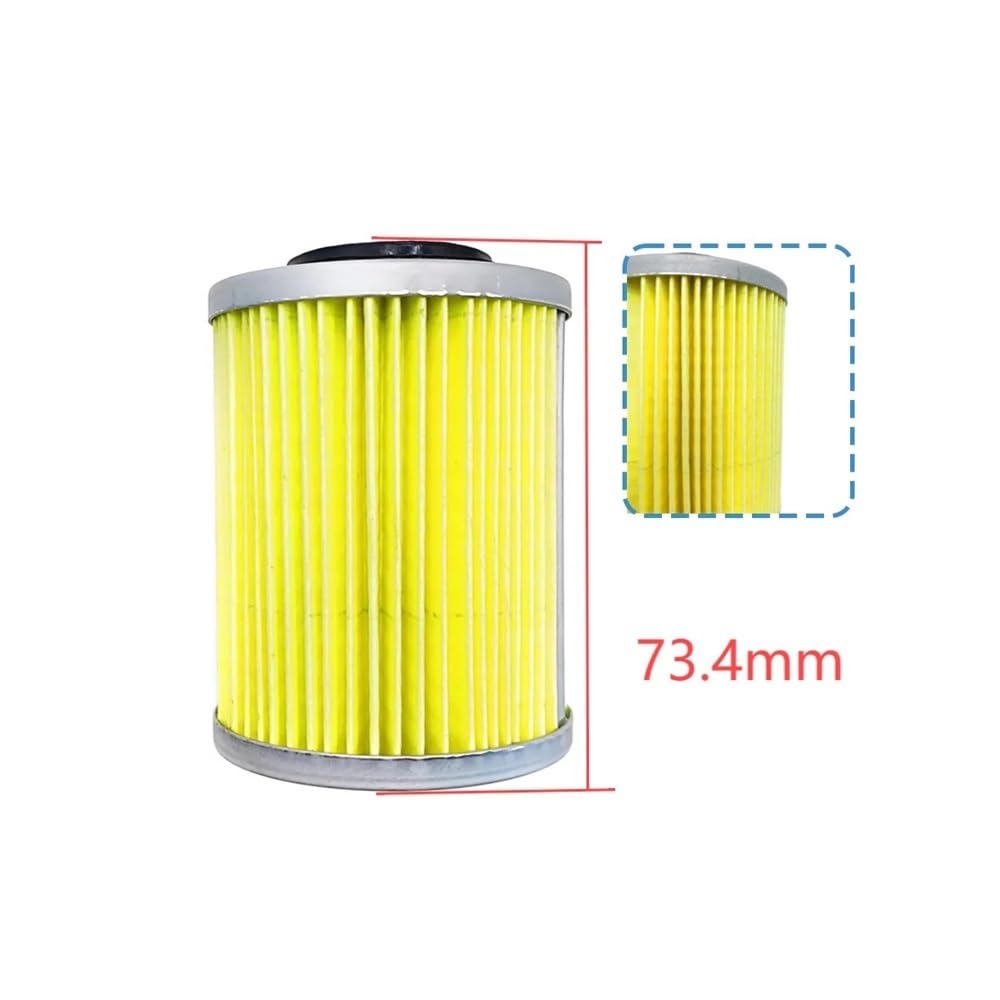 Filtro olio ODES for Odes ATV 650 800 1000 X2 X4 Dominator Quad ATV800 UTV800 21040111601(2 PCS)