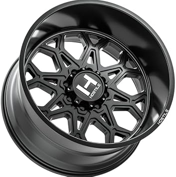 Hostile H132 Anvil 20x9 8x180 +12mm Satin Black Wheel Rim 20 Inch
