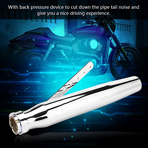 Qiilu tubo marmitta di scarico Universale