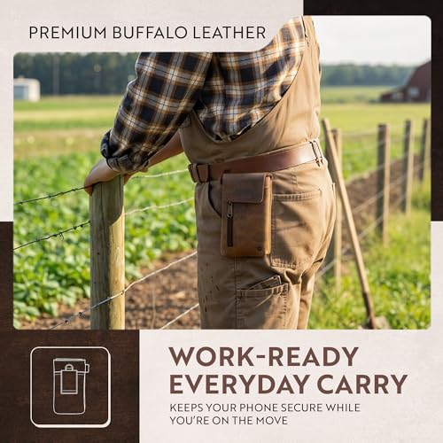 Moonster Full-Grain Buffalo Leather Holster