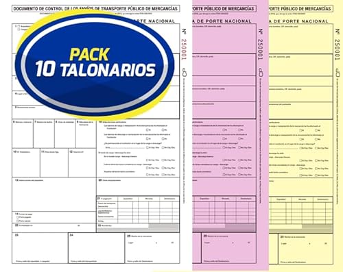 talonarios charte de porte National autocopiativos anonymes (10) Cover