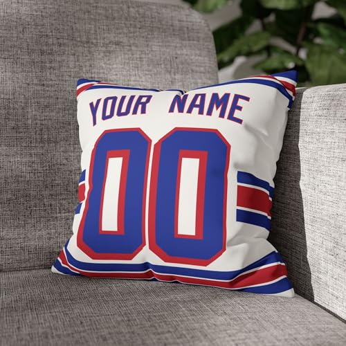 Image of ANTKING Throw Pillow 2 Packs Personalized Custom Any Name Number for Men Women Boy Gifts