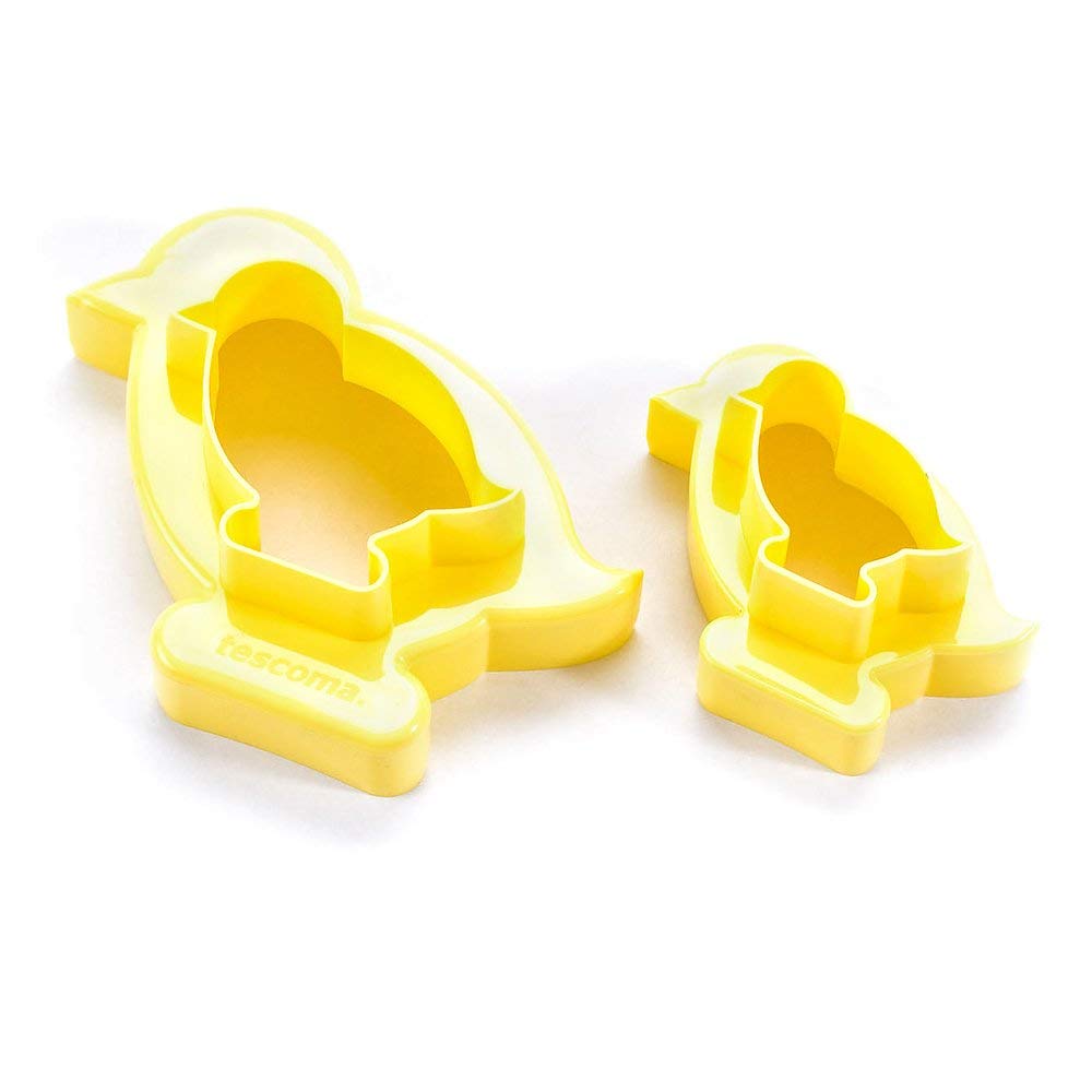 Tescoma Double-Sided Cookie Cutters Chicks 4 Sizes Delícia, Assorted