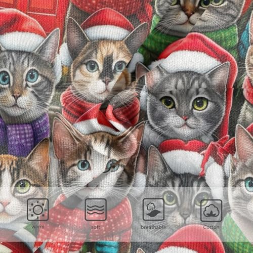 Cute Cats Christmas Animal Little Girl Panties Toddler Girls Underwear Cotton Pattern Kids Briefs Undies 2t3
