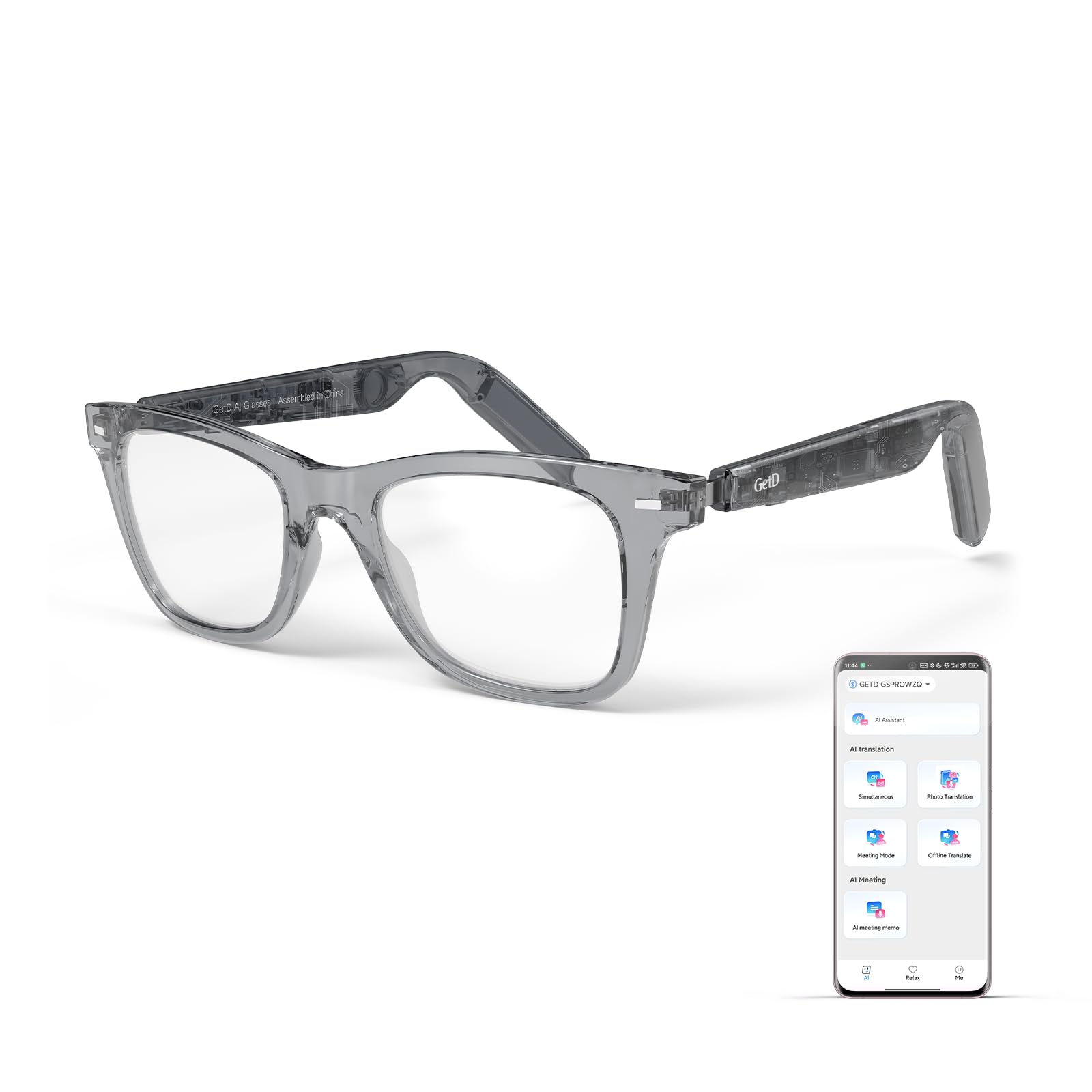 IA Glasses: occhiali intelligenti con ChatGPT, traduzione in tempo reale