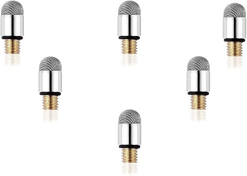 MEKO Thin Fiber Tips for MEKO 1st Generation New Version and 2nd Generation Disc Stylus Only - 6Pcs...