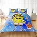 MMYANG Juego de Cama 3D diseño de Bob Esponja,Microfibra Juego de Funda...