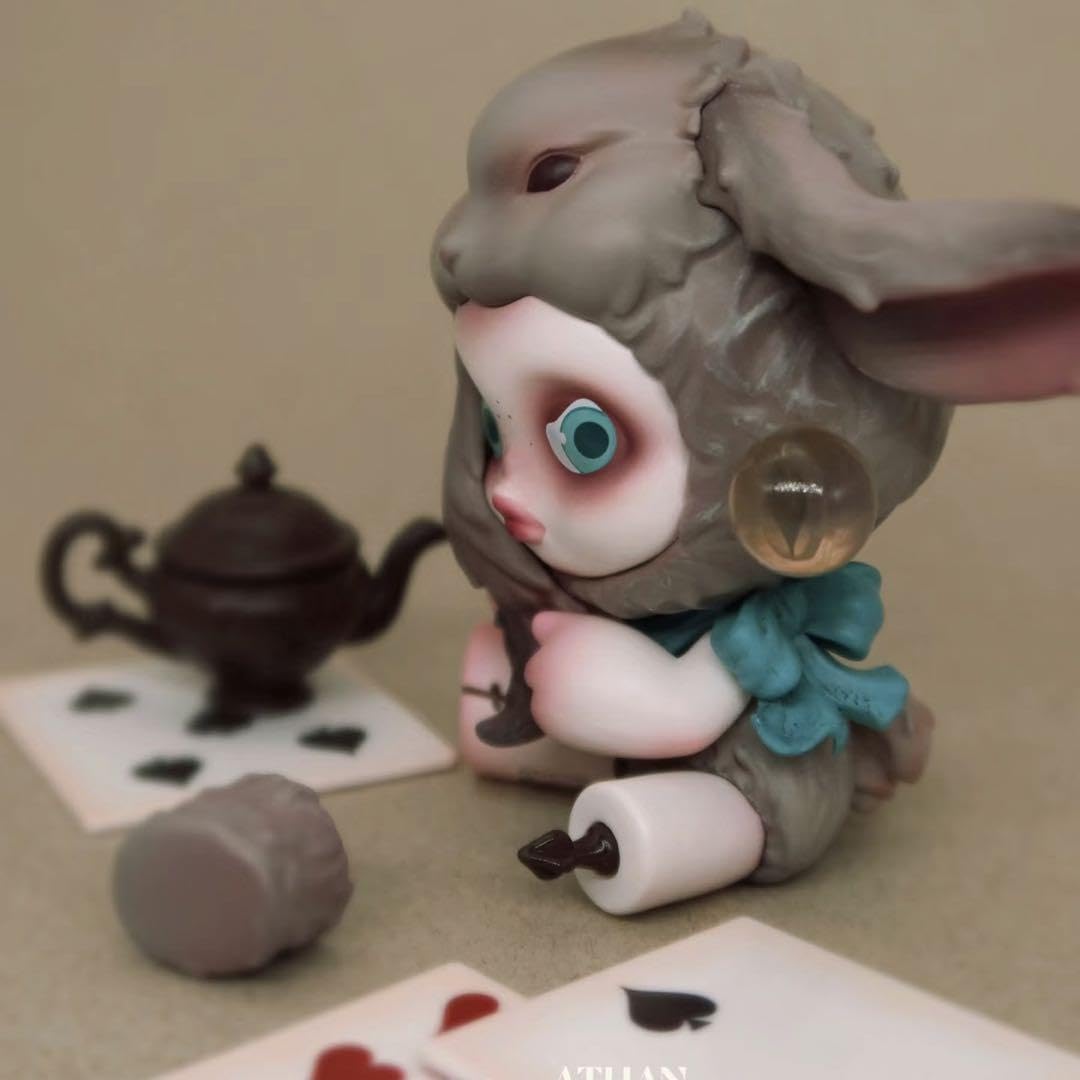 Amazon｜popmart skullpanda 可愛いうさぎ フィギュアカードあり