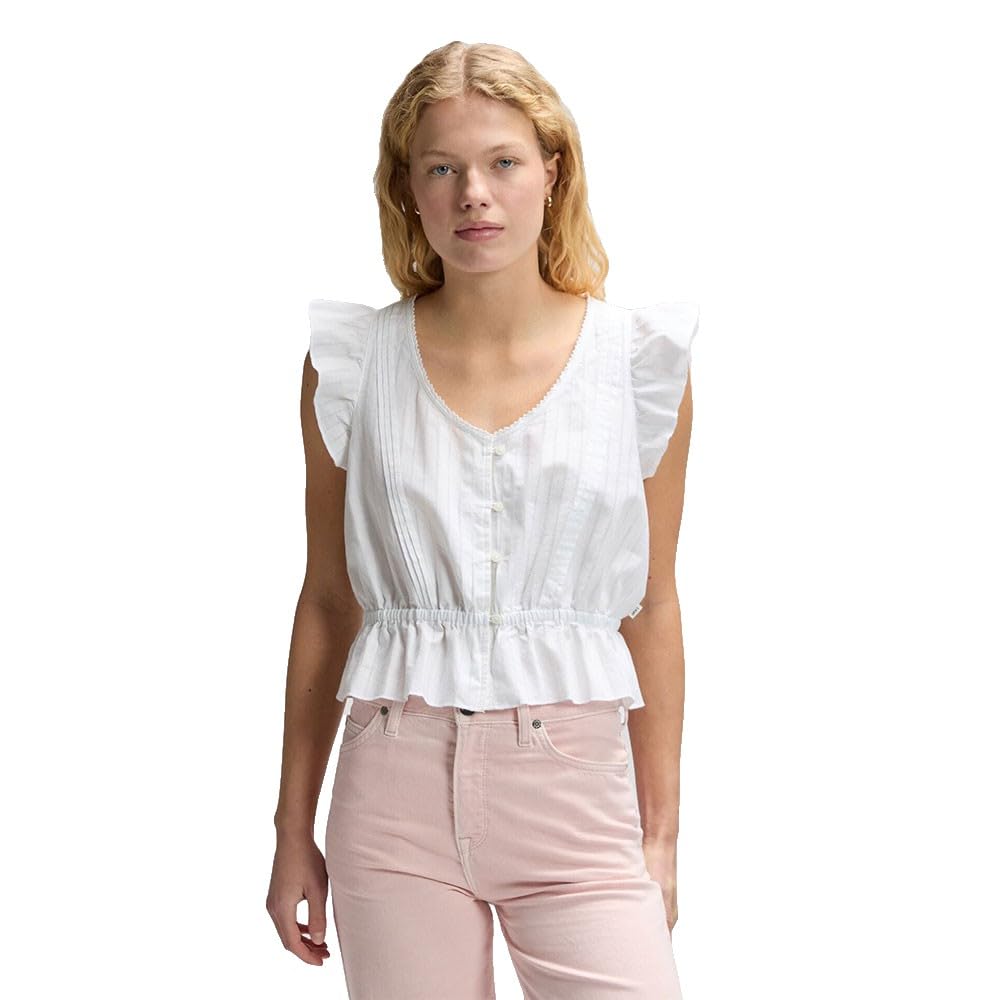 Top Lee Ruffle Sleeve anti transpiration haut fluide manches amples - 6